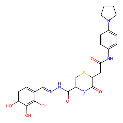 Chemical structure of BindingDB Monomer ID 701945