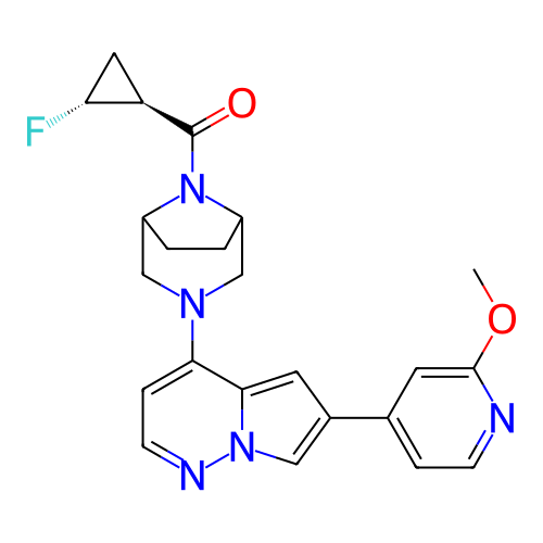 Chemical structure of BindingDB Monomer ID 702734