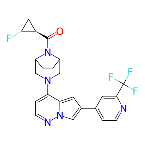 Chemical structure of BindingDB Monomer ID 702758