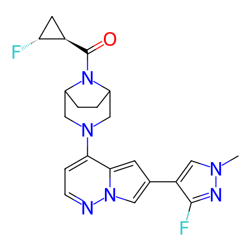 Chemical structure of BindingDB Monomer ID 702764