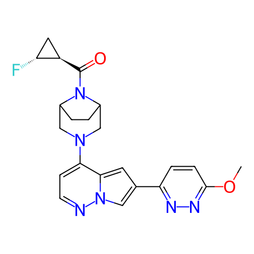 Chemical structure of BindingDB Monomer ID 702768