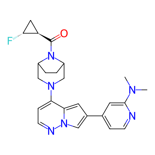 Chemical structure of BindingDB Monomer ID 702774