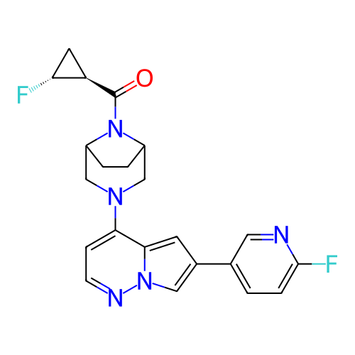 Chemical structure of BindingDB Monomer ID 702815