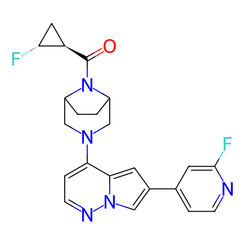Chemical structure of BindingDB Monomer ID 702816