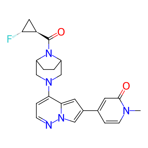 Chemical structure of BindingDB Monomer ID 702817