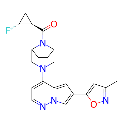 Chemical structure of BindingDB Monomer ID 702819