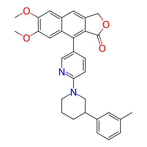 Chemical structure of BindingDB Monomer ID 703255