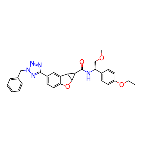Chemical structure of BindingDB Monomer ID 703445
