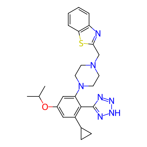 Chemical structure of BindingDB Monomer ID 703645
