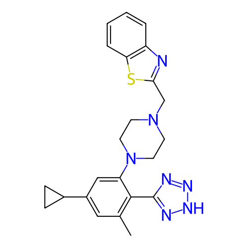 Chemical structure of BindingDB Monomer ID 703650