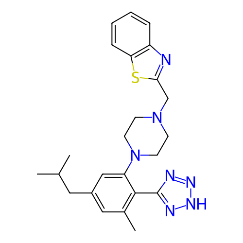 Chemical structure of BindingDB Monomer ID 703658
