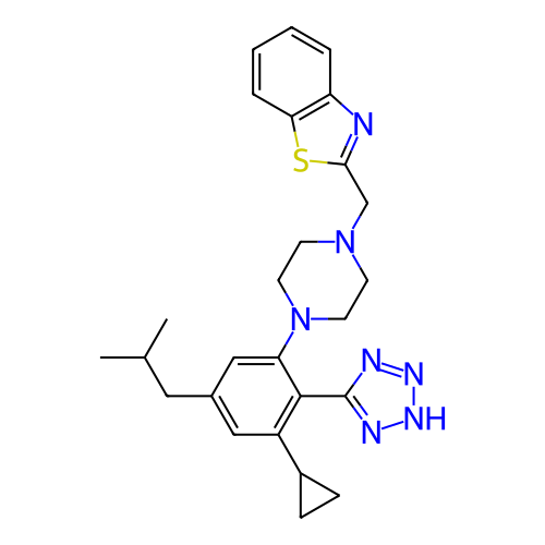Chemical structure of BindingDB Monomer ID 703660