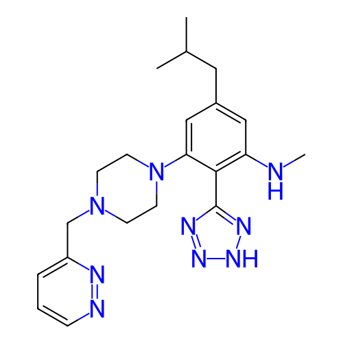 Chemical structure of BindingDB Monomer ID 703694