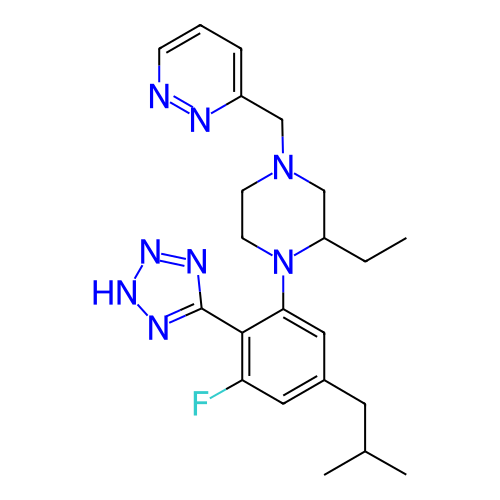 Chemical structure of BindingDB Monomer ID 703704