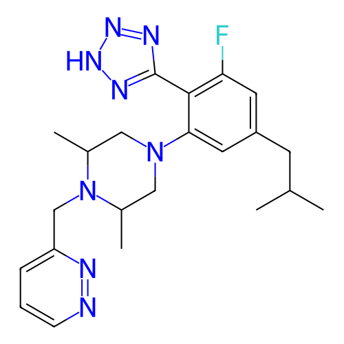 Chemical structure of BindingDB Monomer ID 703707
