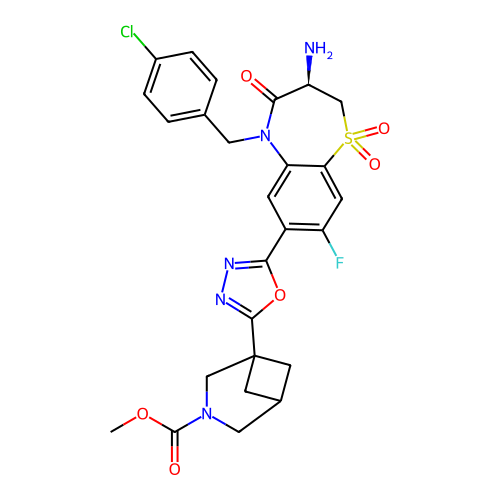 Chemical structure of BindingDB Monomer ID 703786