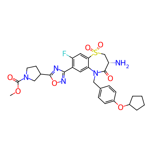 Chemical structure of BindingDB Monomer ID 703816