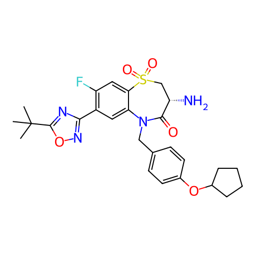 Chemical structure of BindingDB Monomer ID 703817