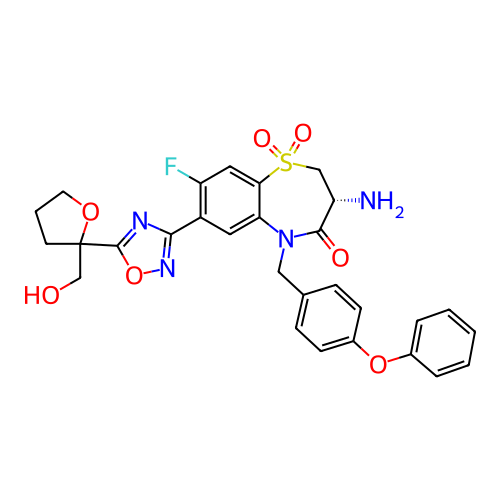 Chemical structure of BindingDB Monomer ID 703851