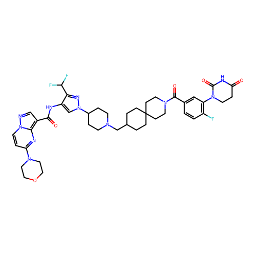Chemical structure of BindingDB Monomer ID 704060