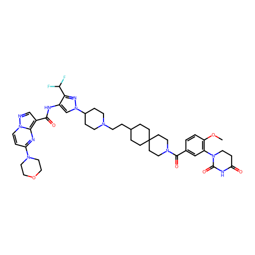 Chemical structure of BindingDB Monomer ID 704064