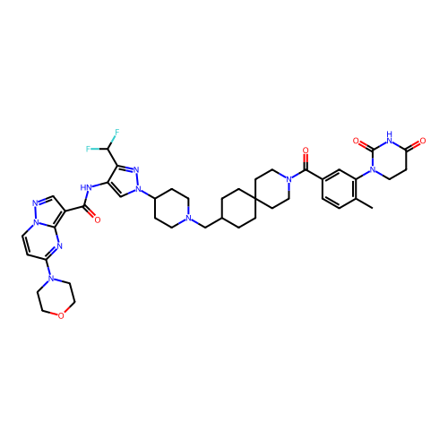 Chemical structure of BindingDB Monomer ID 704070