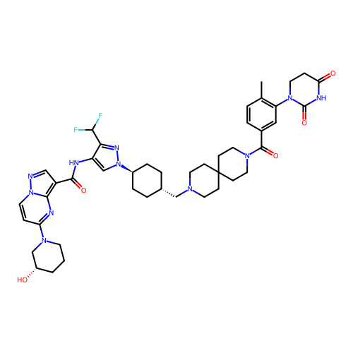 Chemical structure of BindingDB Monomer ID 704081