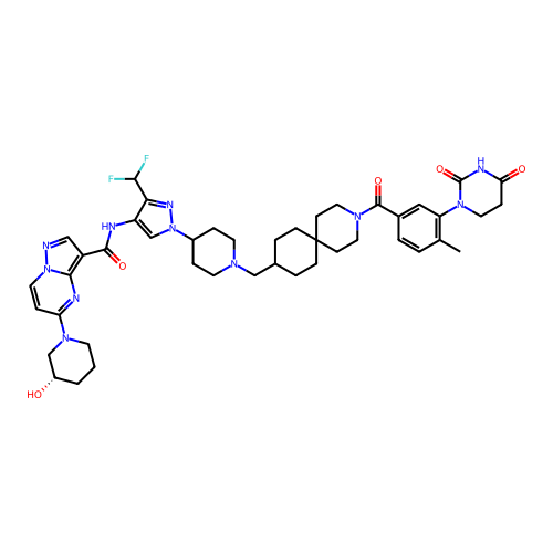 Chemical structure of BindingDB Monomer ID 704091