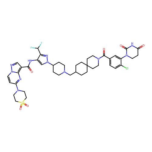 Chemical structure of BindingDB Monomer ID 704097