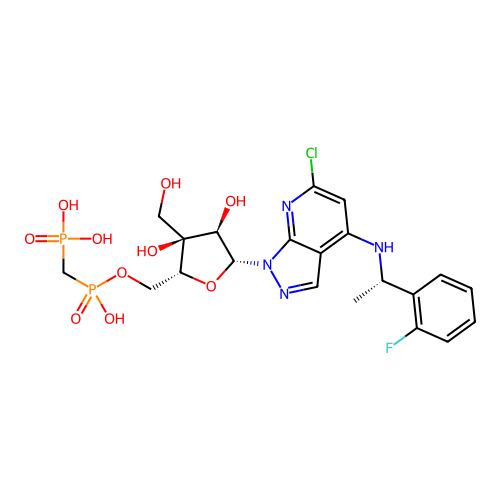 Chemical structure of BindingDB Monomer ID 704100