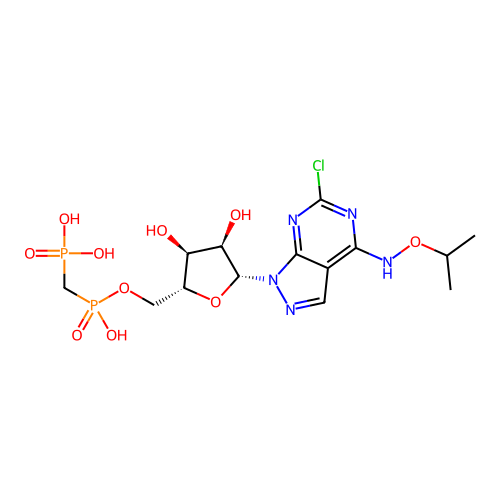 Chemical structure of BindingDB Monomer ID 704105
