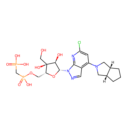 Chemical structure of BindingDB Monomer ID 704107