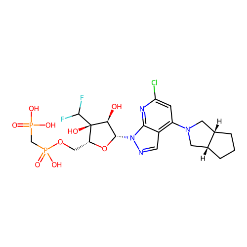 Chemical structure of BindingDB Monomer ID 704110