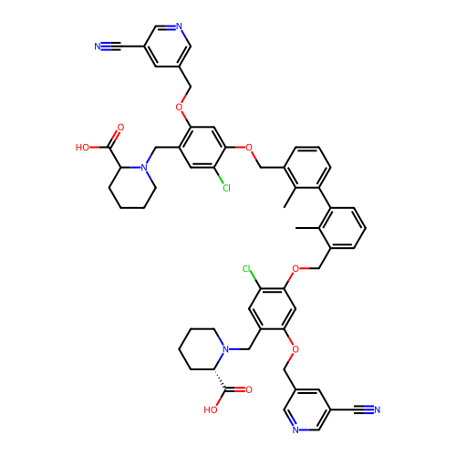 Chemical structure of BindingDB Monomer ID 704448