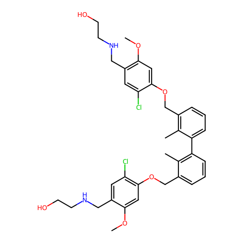 Chemical structure of BindingDB Monomer ID 704452