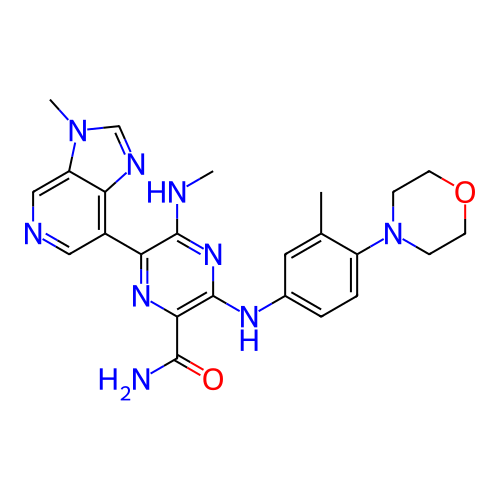 Chemical structure of BindingDB Monomer ID 704508