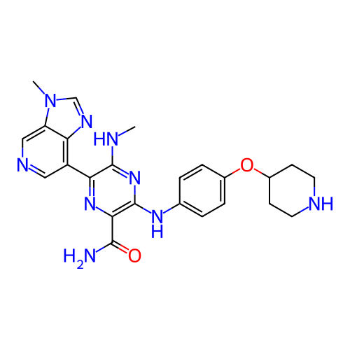 Chemical structure of BindingDB Monomer ID 704609