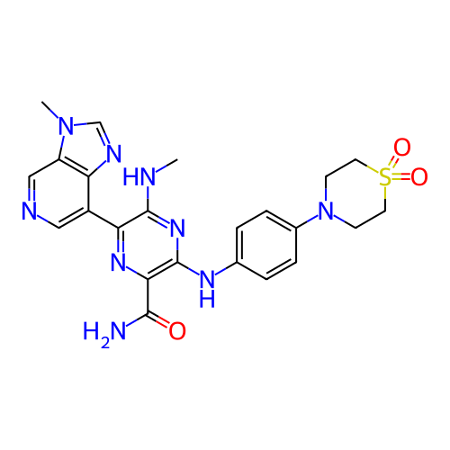 Chemical structure of BindingDB Monomer ID 704634