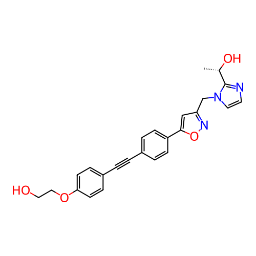 Chemical structure of BindingDB Monomer ID 705804