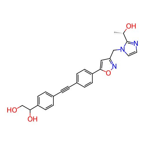 Chemical structure of BindingDB Monomer ID 705806