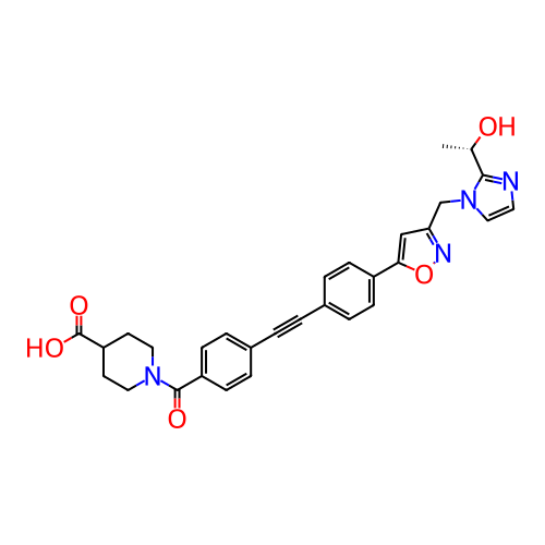 Chemical structure of BindingDB Monomer ID 705985