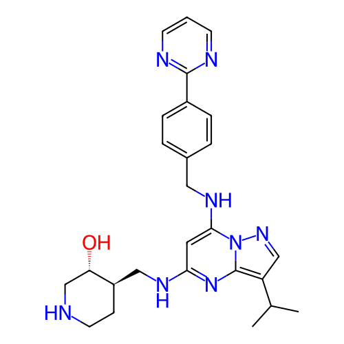 Chemical structure of BindingDB Monomer ID 706345