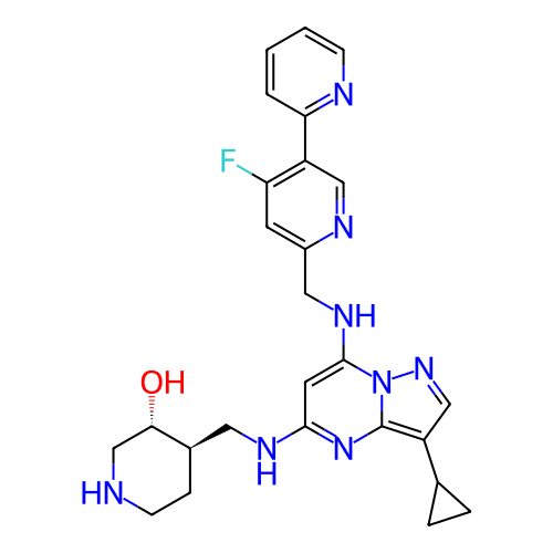 Chemical structure of BindingDB Monomer ID 706360