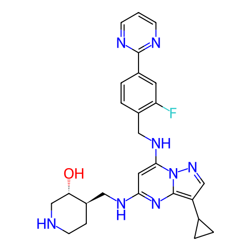 Chemical structure of BindingDB Monomer ID 706403
