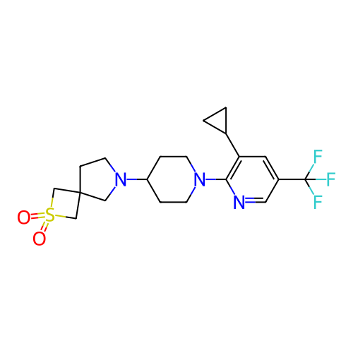 Chemical structure of BindingDB Monomer ID 706839