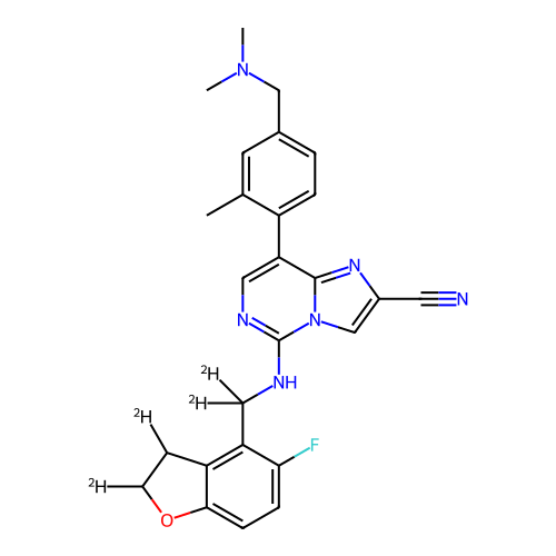 Chemical structure of BindingDB Monomer ID 707156