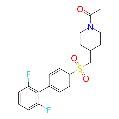 Chemical structure of BindingDB Monomer ID 707303