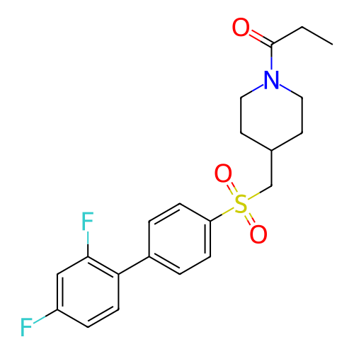 Chemical structure of BindingDB Monomer ID 707305