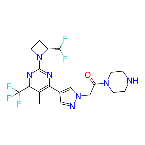 Chemical structure of BindingDB Monomer ID 707409