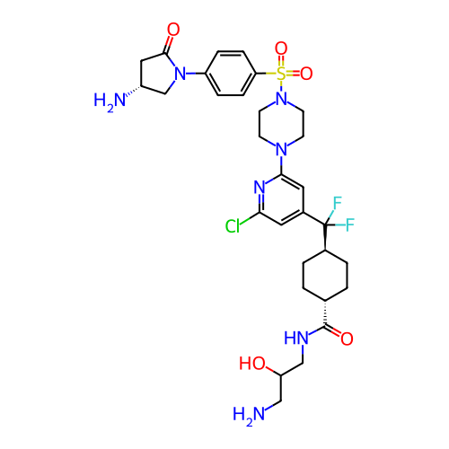 Chemical structure of BindingDB Monomer ID 707648